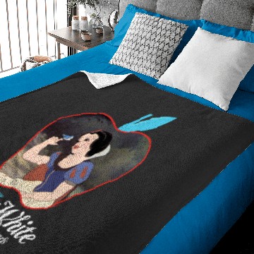 Discover Disney Princess - Snow White Apple Silhouette Baby Blankets