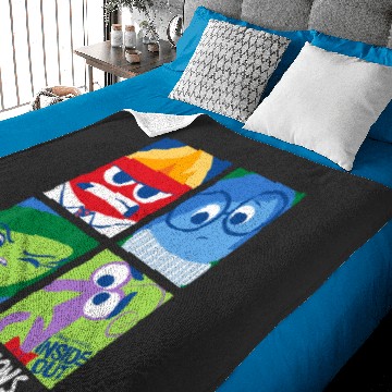 Discover Disney Pixar Inside Out Mixed Emotions Face Panels Baby Blankets