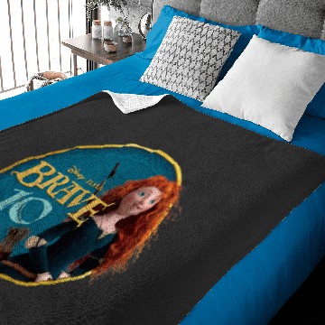 Discover Disney Princess Merida Brave 10th Anniversary Baby Blankets