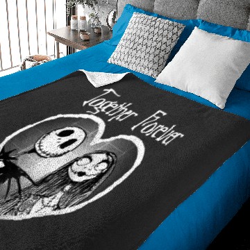Discover Disney Nightmare Before Christmas Drip Heart Raglan Baseball Tee Baby Blankets