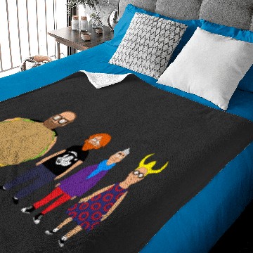 Discover Bobs Burgers Phish by Custeez Baby Blankets