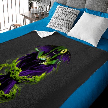Discover Disney Villains Maleficent Dragon Transformation Baby Blankets