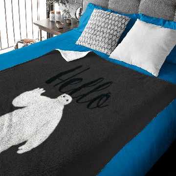 Discover Disney Big Hero 6 Baymax Hello Wave Graphic Baby Blankets