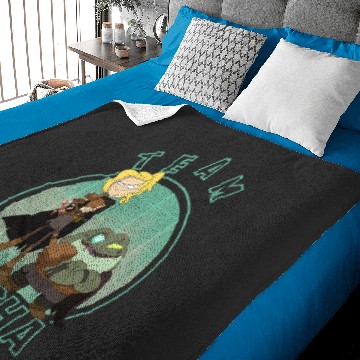 Discover Disney Channel Amphibia Team Sasha Baby Blankets