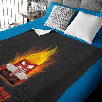 Discover Disney Pixarss Inside Out Angry Baby Blankets