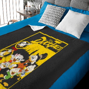 Discover Disney DuckTales Comic Book Cover Baby Blankets