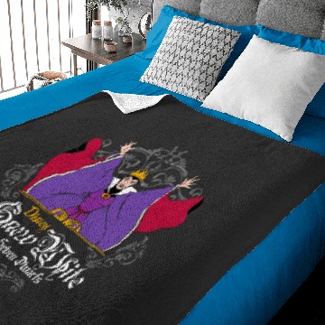 Discover Disney Villains - Snow White And The Seven Dwarfs Evil Queen Baby Blankets