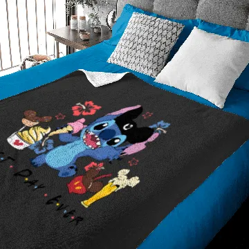 Discover Disney Stitch Best Day Ever Baby Blankets, Disney Stitch Baby Blankets