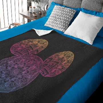 Discover Disney Mickey And Friends Mandala Mickey Ears Baby Blankets
