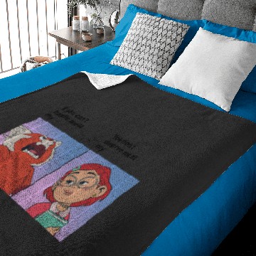 Discover Disney Pixar Turning Red Mei Meme Handle Me Baby Blankets