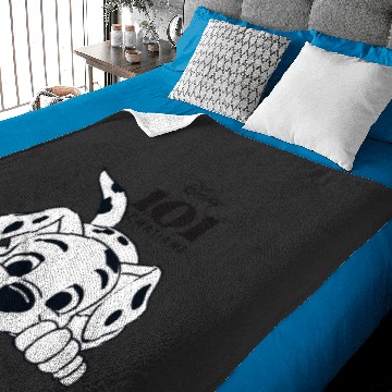 Discover Disney 101 Dalmatians Playful Position Puppy Logo V2 Baby Blankets