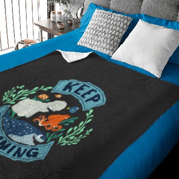 Discover Disney Pixar Finding Dory Hank & Destiny Keep Swimming Baby Blankets