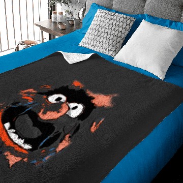 Discover Disney The Muppets Animal  Burst Through Big Face Baby Blankets