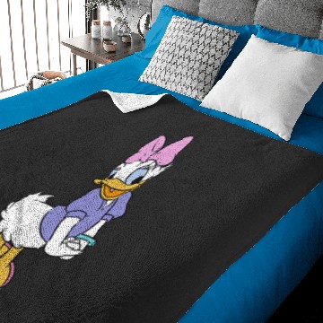 Discover Disney Mickey And Friends Daisy Duck Small Pocket Logo Baby Blankets