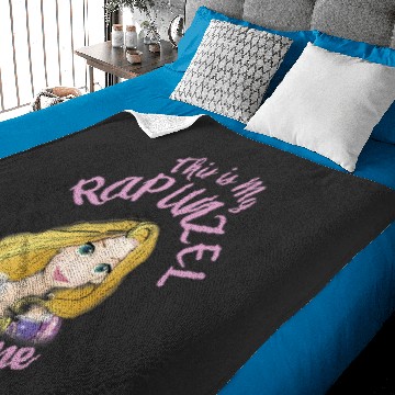 Discover Disney Tangled Rapunzel This Is My Costume Halloween Baby Blankets