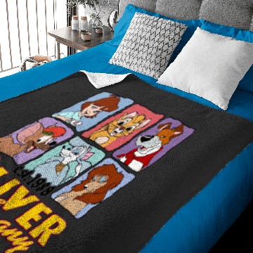 Discover Disney Oliver & Company Characters Baby Blankets
