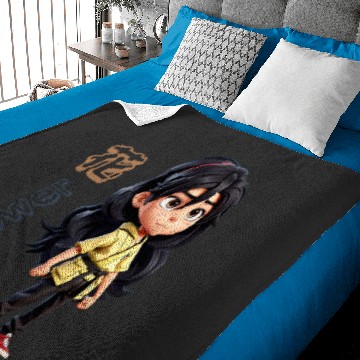 Discover Eugene Fitzherbert (Personalized: Disney Mulan Anime Mushu, Mulan and Mushu Baby Blankets
