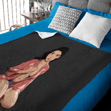 Discover Samurai Moon  : Disney Mulan Anime Mushu, Mulan and Mushu Baby Blankets