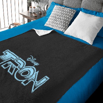 Discover Disney TRON  1982 Original Movie Logo Baby Blankets