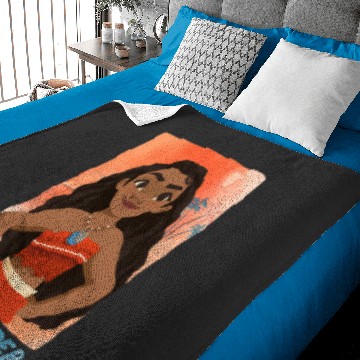 Discover Disney Moana BornLeader Baby Blankets