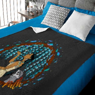 Discover Disney Pocahontas Follow Your Path Circle Text Baby Blankets