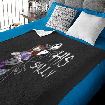Discover Disney The Nightmare Before Christmas His Sally Baby Blankets