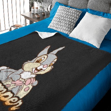 Discover Disney Bambi Thumper Portrait Baby Blankets