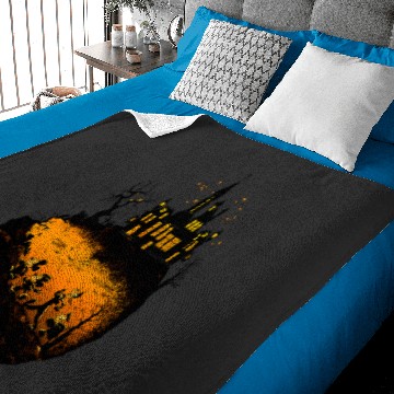Discover Disney Mickey And Friends Halloween Group Shot Baby Blankets