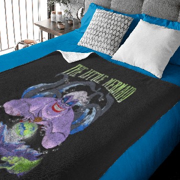 Discover Disney The Little Mermaid Evil Ursula Crystal Ball Baby Blankets