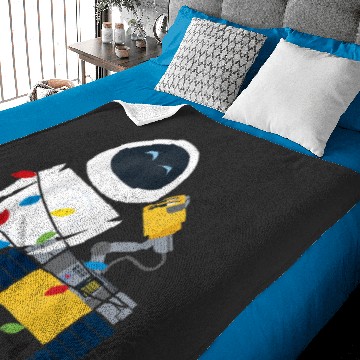 Discover Disney Pixar Wall-E Eve Christmas Light Wrap Graphic Baby Blankets