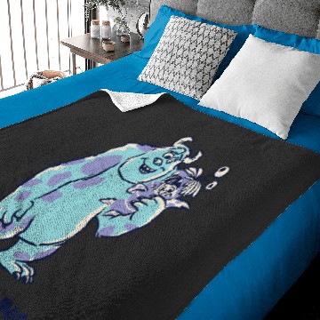 Discover Disney Pixar Monsters Inc. Sulley And Boo Smiles Baby Blankets