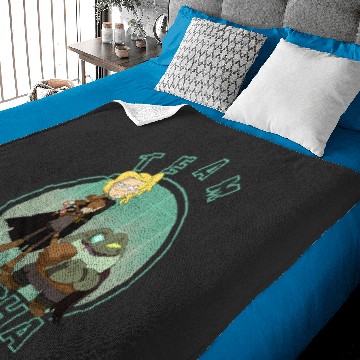 Discover Disney Channel Amphibia Team Sasha Baby Blankets