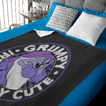 Discover Disney Snow White Grumpy Irritably Cute Graphic Baby Blankets