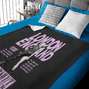 Discover swift eras tour london light purple Baby Blankets