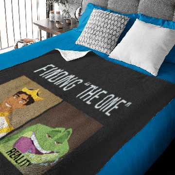 Discover disney princess and frog naveen finding one meme Baby Blankets