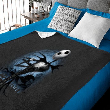 Discover Disney Nightmare Before Christmas Jack Pose Baby Blankets