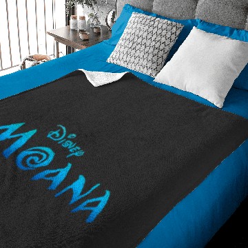 Discover Disney Moana Logo Baby Blankets