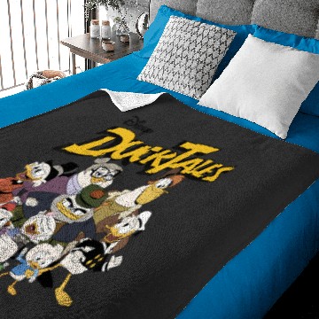 Discover Disney Ducktales Group Shot Logo Baby Blankets