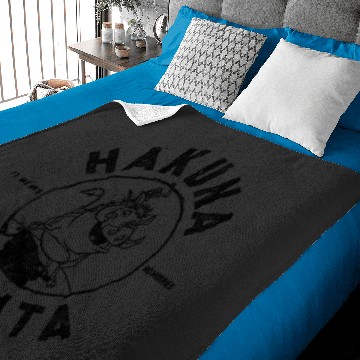 Discover Disney Lion King Timon Pumbaa Hakuna Mata Baby Blankets