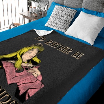Discover Disney Sleeping Beauty Aurora I'D Rather Be Napping Baby Blankets