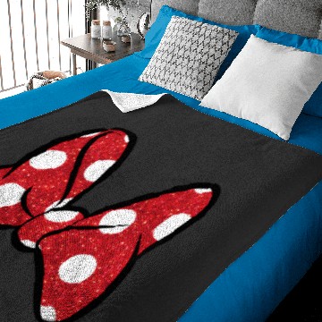 Discover Disney Minnie Mouse Big Bow Baby Blankets