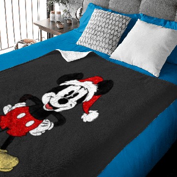 Discover Disney Christmas Mickey Mouse Baby Blankets