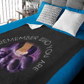 Discover Disney The Lion King Simba Remember Who You Are Text Baby Blankets