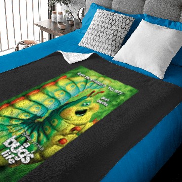 Discover Disney Pixar A Bug'S Life Heimlich Grass Guzzler Poster Baby Blankets