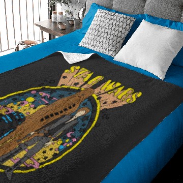 Discover Star Wars Vintage Psych Rebels Disney+ Tank Top Baby Blankets