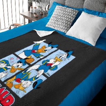 Discover Disney - Donald Duck Grid Baby Blankets