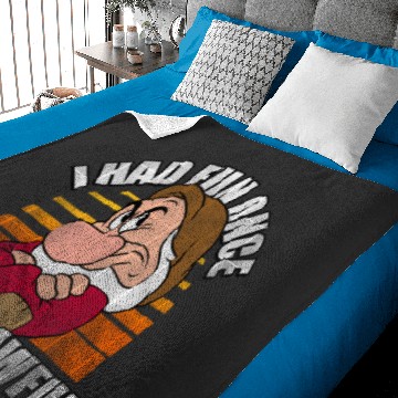 Discover Disney Snow White Grumpy I Had Fun Once It Was Awful Baby Blankets