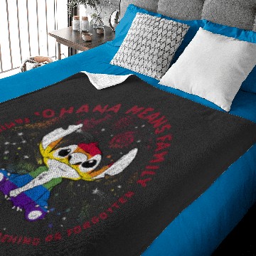 Discover Disney Lilo Stich Ohana Pride Circle Baby Blankets