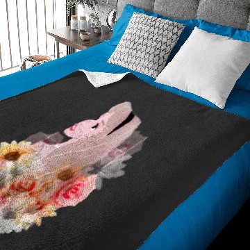 Discover Disney Princess Aurora Sleeping Beauty Floral Baby Blankets