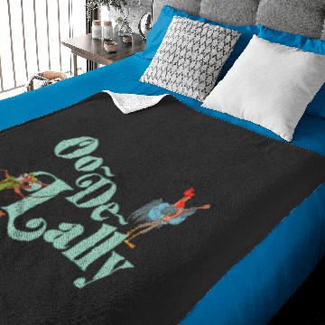 Discover Disney Robin Hood Oo-De-Lally Iconic Quote Chest Text Logo Baby Blankets